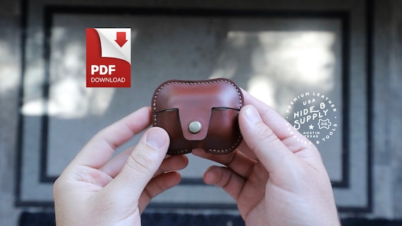 Leather Airpods Pro Case Template 