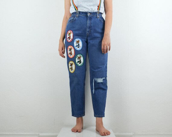 mom jeans levis 550