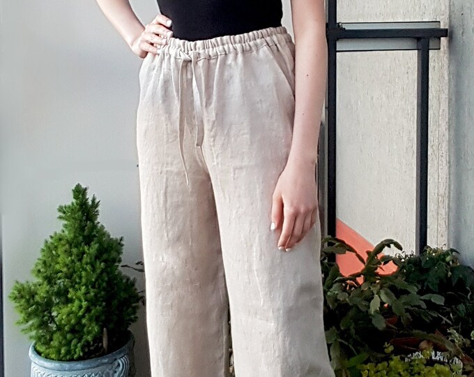 Linen pants Linen Trousers Summer pants
