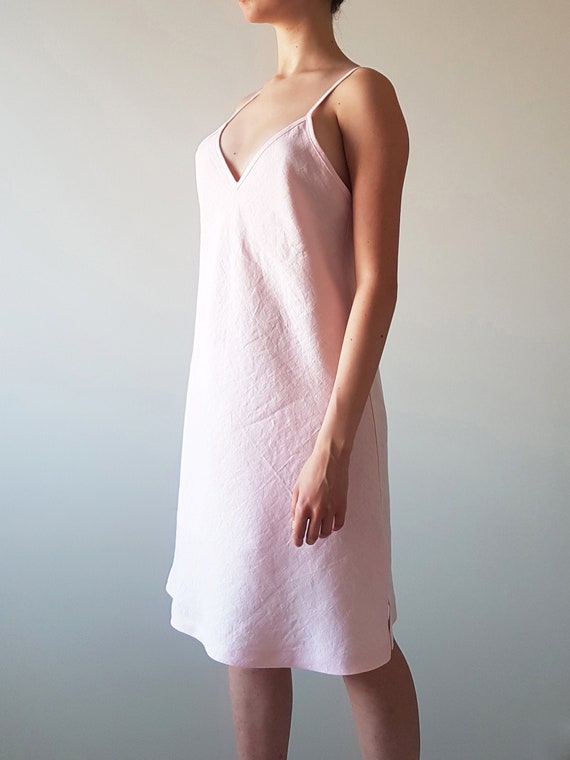 linen night gown