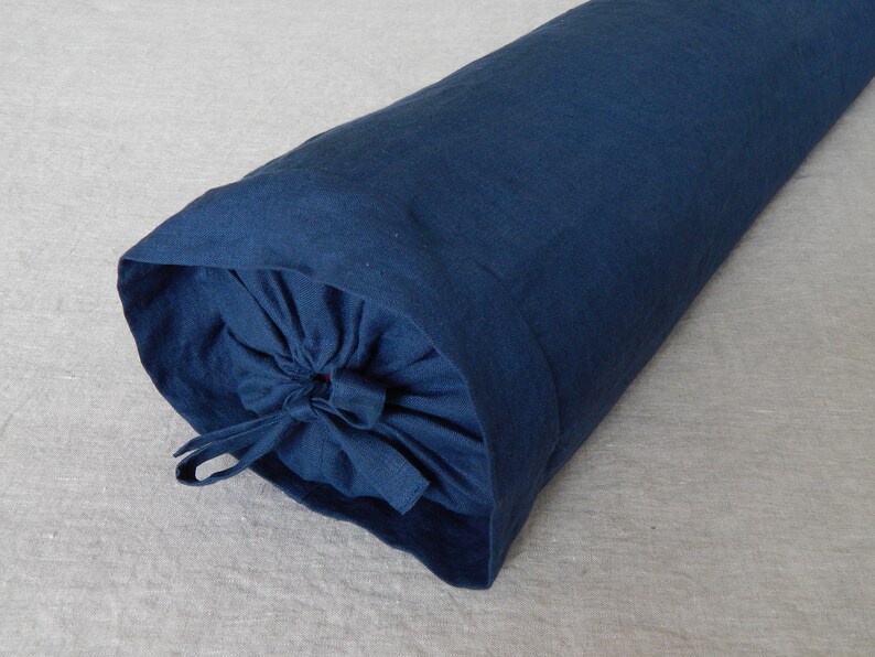 Bolster pillow cover Neck roll pillow Linen pillow case Etsy