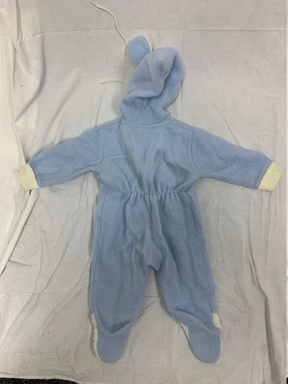 Vintage 1960s Footie Onesie - Baby Bear - image 2