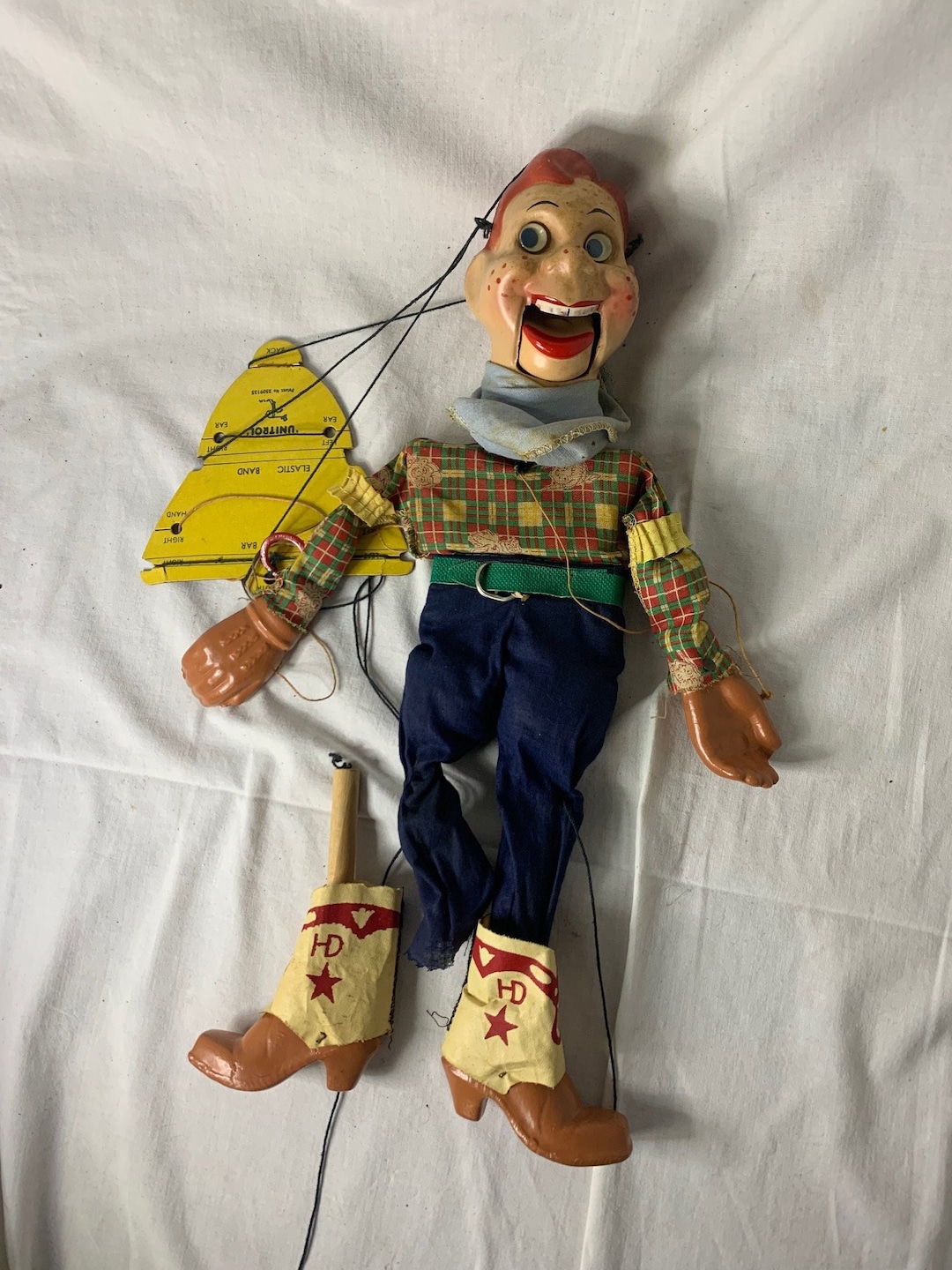 Vintage Howdy Doody Puppet 1950s Etsy
