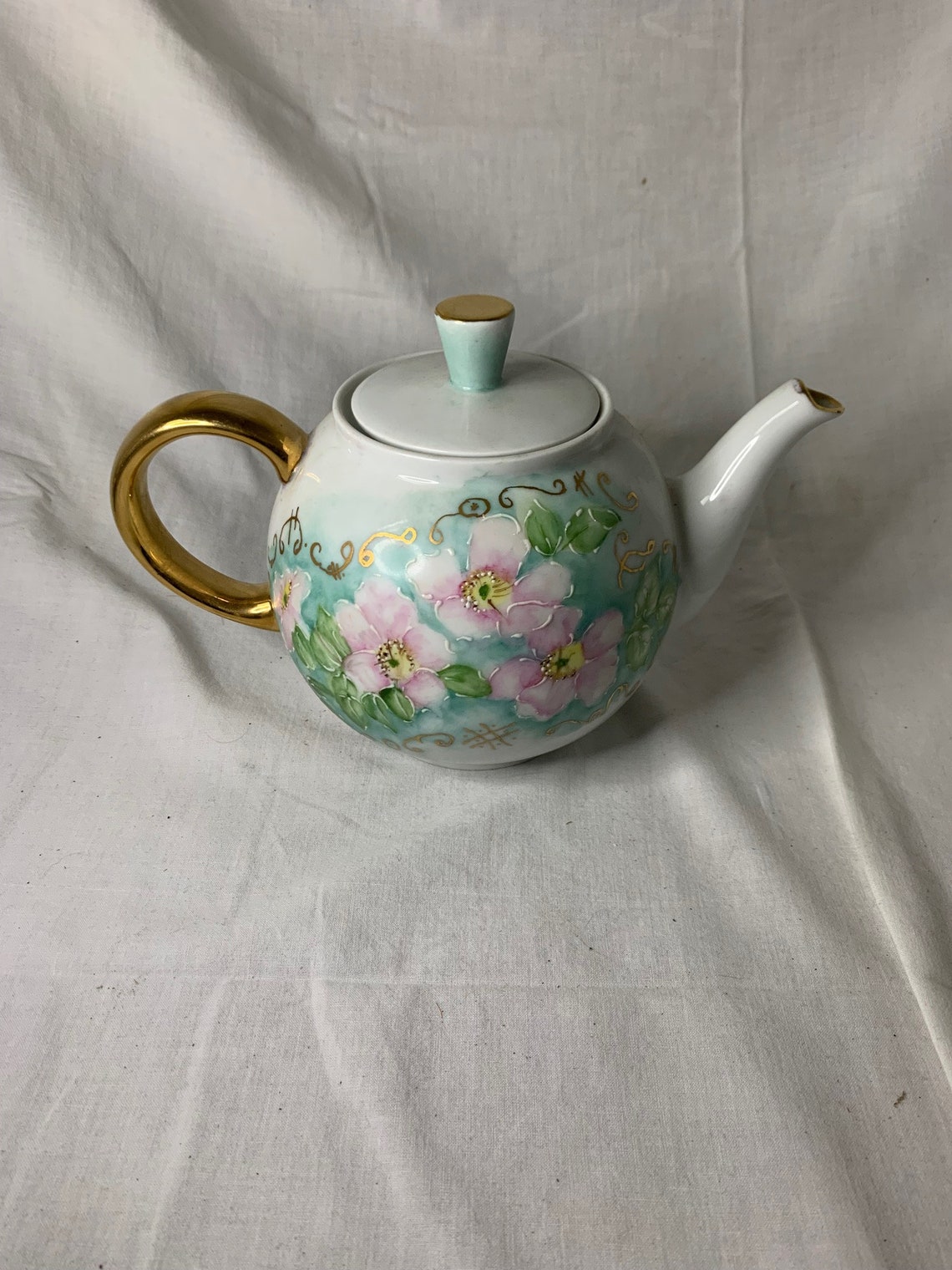 Vintage Arzberg Teapot 1960s Germany Etsy