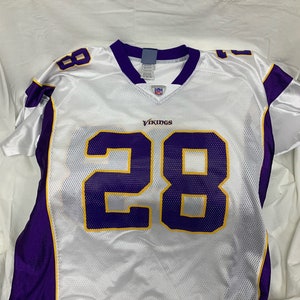 White Throwback Adrian Peterson Minnesota Vikings Authentic Adult