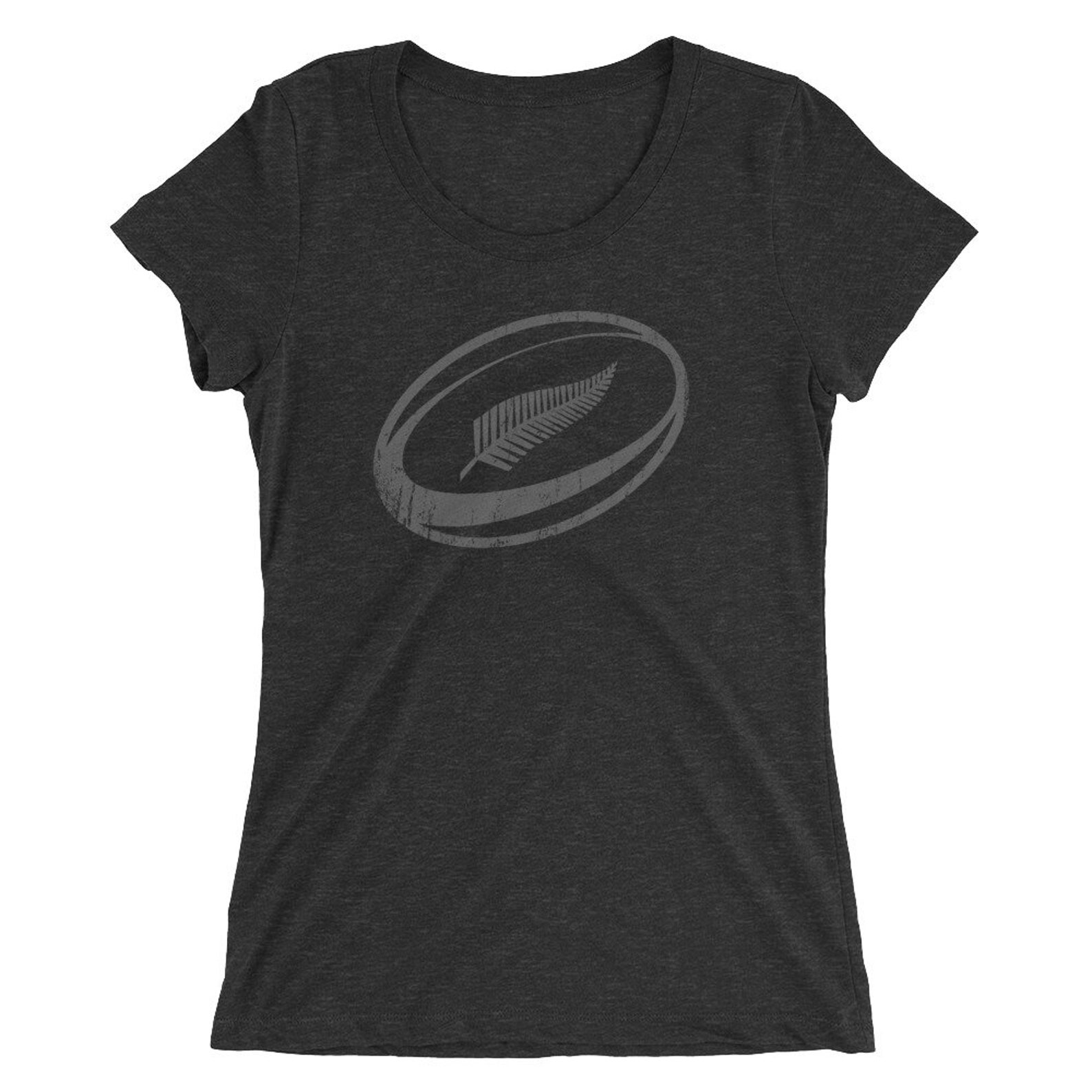 New Zealand All Blacks Rugby Fan Gear Ladies' Short Sleeve Etsy