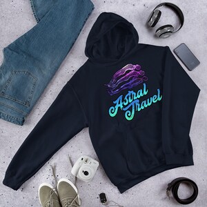 Pink astral online planes hoodie