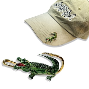 Alligator Hookit©  Fishing Hat Hook - Fishing Hat Clip