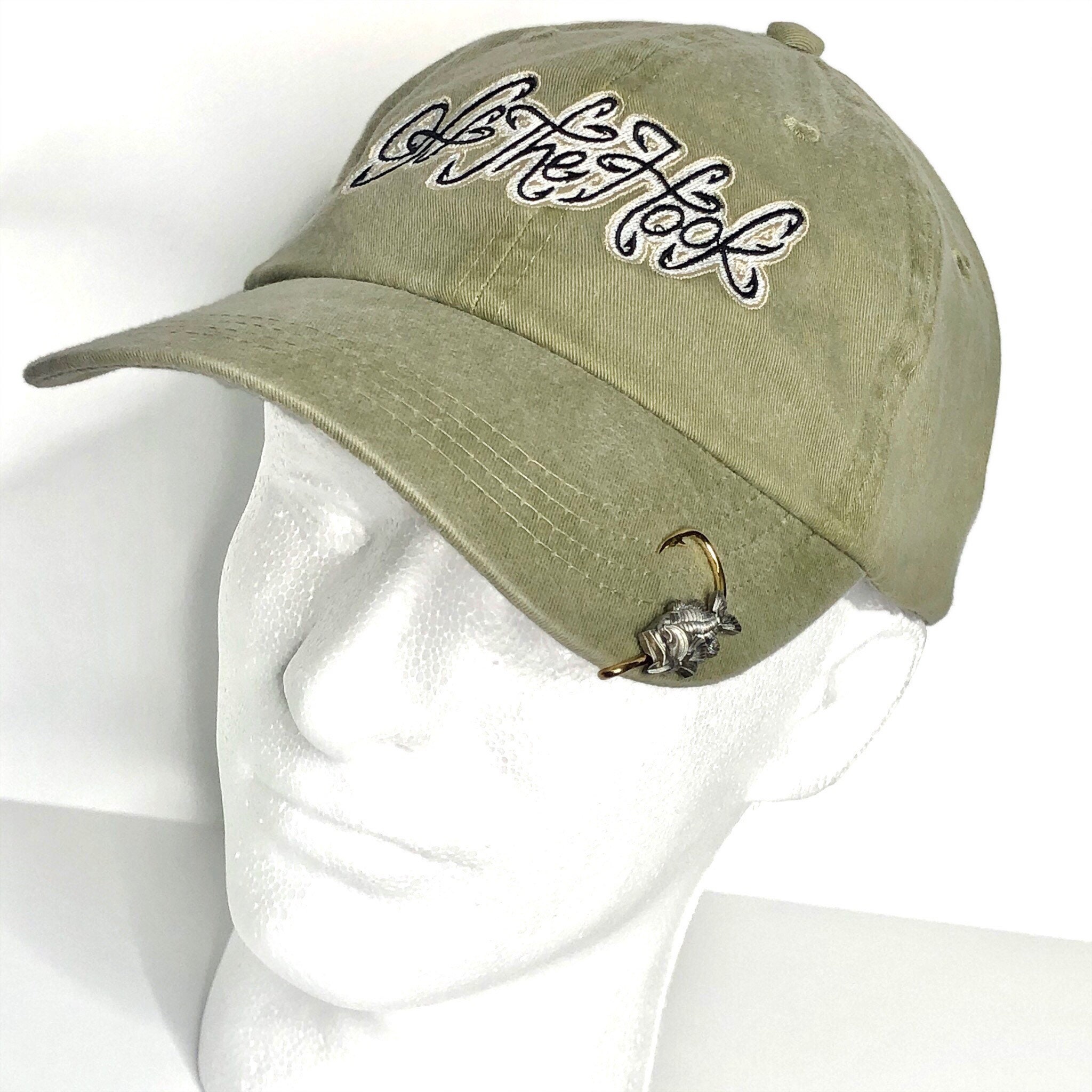 Bass Bone Fish Hookit© Fishing Hat Hook Brim Clip Hat Etsy