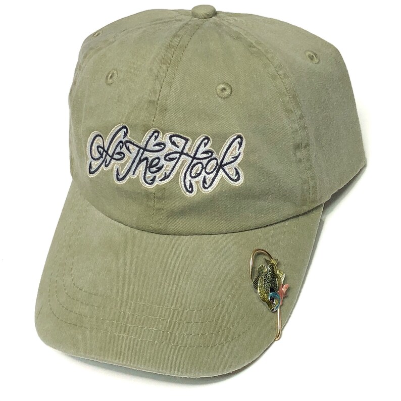 Bluegill Perch HOOKIT Fish Hat Hook Hat Clip Fishing Etsy