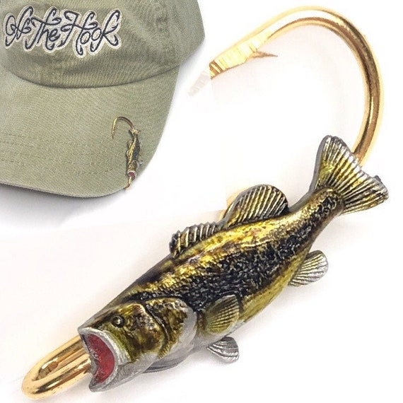 bass fish hat