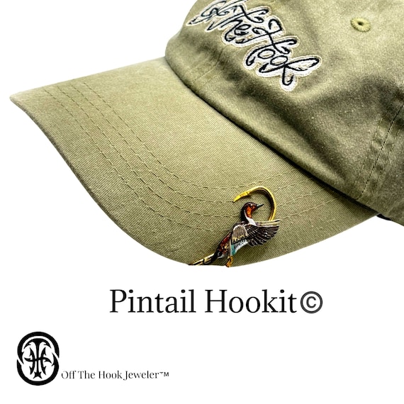 Pintail Hookit© Hat Clip Duck Hat Hook Brim Clip Hat Pin -  New Zealand