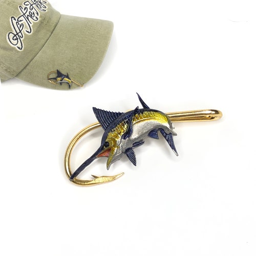 Mahimahi Hookit© Hat Clip Fishing Hat Hook Brim Clip Etsy