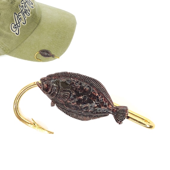 Flounder Fish Hat Hookit © Fishing Hat 
