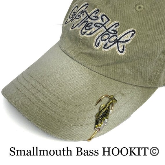 Smallmouth Bass Fish Hat HOOKIT© 1 Hat 