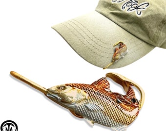 Catfish Hookit© Fishing Hat Pin Hat Clip Fishing Fishing Hat Hook