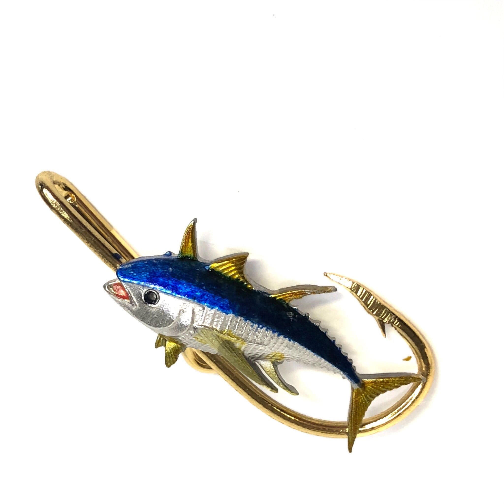 Yellowfin Tuna Hookit© Hat Clip Brim Clip Free Shipping. Also Commonly  Referred to as Bluefin or Blackfin Tuna.gift for Fisherman -  Canada
