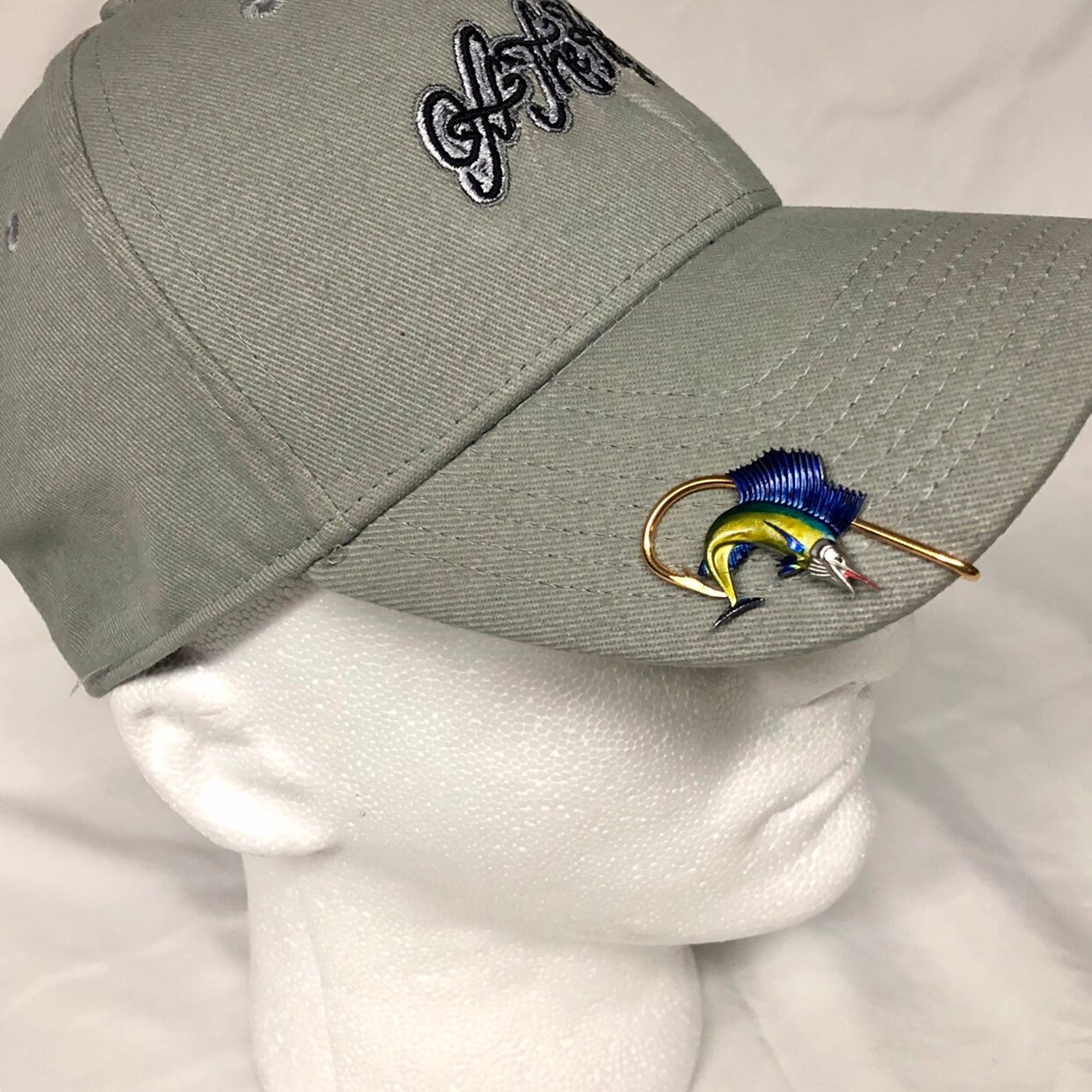 Sailfish Hookit© Fish Hat Hook Hat Clip Brim Clip Etsy
