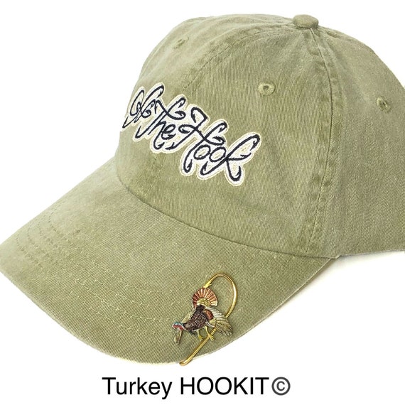 Black Bass Fish Hookit© Clip para sombrero Gancho para sombrero de