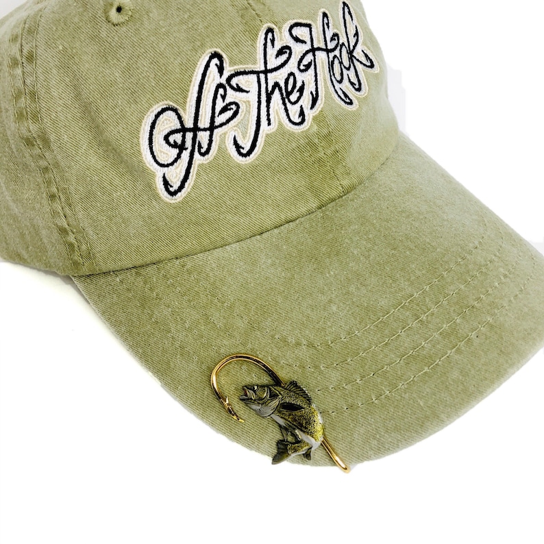 Walleye Hookit© Fish Hat Hook. . Hat Clip.... Brim Clip. Etsy