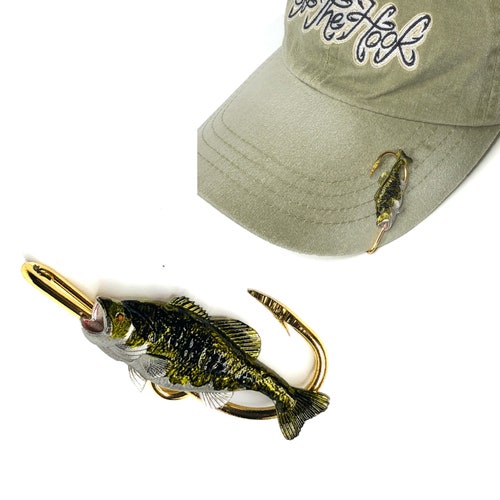 Mahimahi Hookit© Hat Clip Fishing Hat Hook Brim Clip Etsy