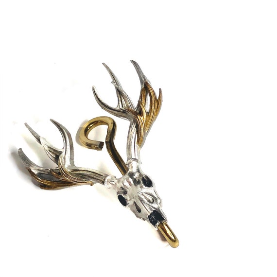 Elk Antler hookit© Fishing Hat Clip Elk Skull Elk Hat Hook Fishing