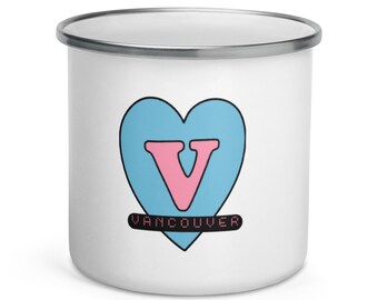 VANCOUVER | Camping Mug | Outdoor Mug | Monogram