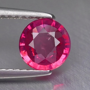 0.89 Ct SPECTACULAR ! INTENSE Pink Mahenge Spinel UNHEATED Loose Gemstone