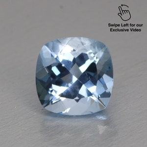 2.21 CT Fantastic Ocean Blue Aquamarine 100% Natural Loose Gemstone From Madagascar