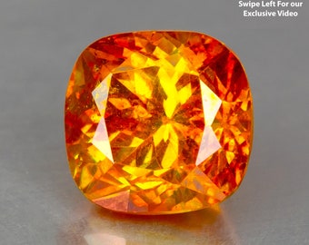 1.20 Ct Top-Fire ! Earth Mined Multi-Sparkling Sphalerite Rare Gemstone