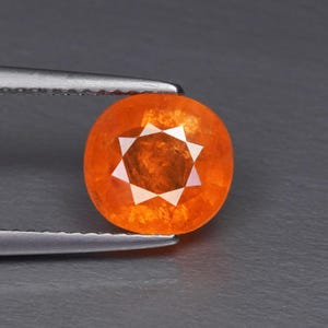 3.16 CT Natural Orange Spessartite Garnet Loose Gemstone From Namibia