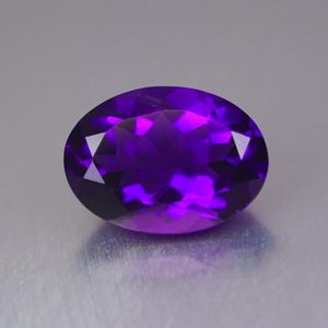 5.70 ct Fabelhaft ! Seltener unbeheizter 100% natürlicher lila Amethyst aus Bolivien