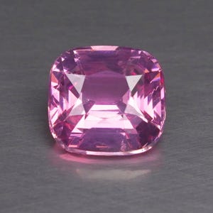 0.83 REMARKABLE Tulip Pink MAHENGE SPINEL 100% Natural Loose Gem Cushion Cut