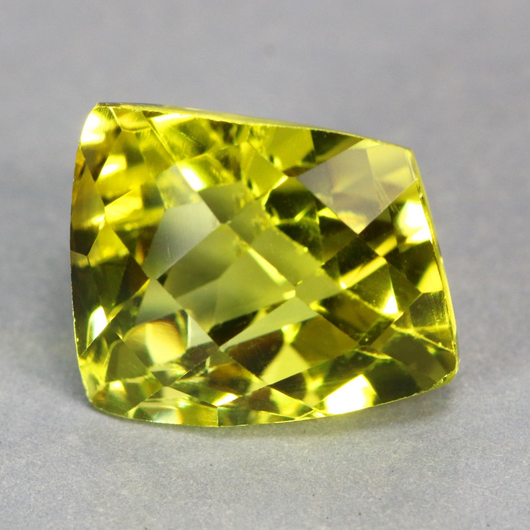 Rare Yellow Color 11.28 CT Incredible Very Rare 100% Natural Yellow Lemon Quartz From ...