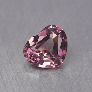0.86 Ct EARTH MINED ! Beige Pink 100% Natural Heart Spinel Loose Gemstone From Burma