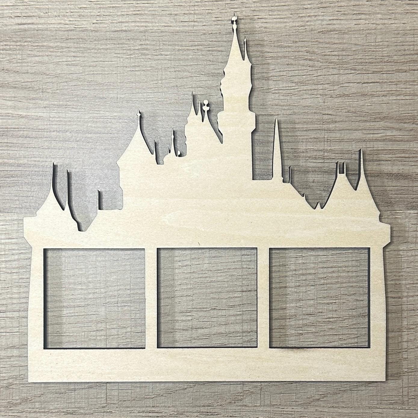 Disneyland Castle Photo Frame - Etsy