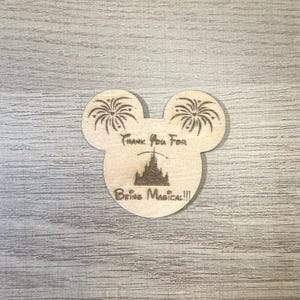 Laser Engraved Cast Member Thank You Coin (Digital Download)