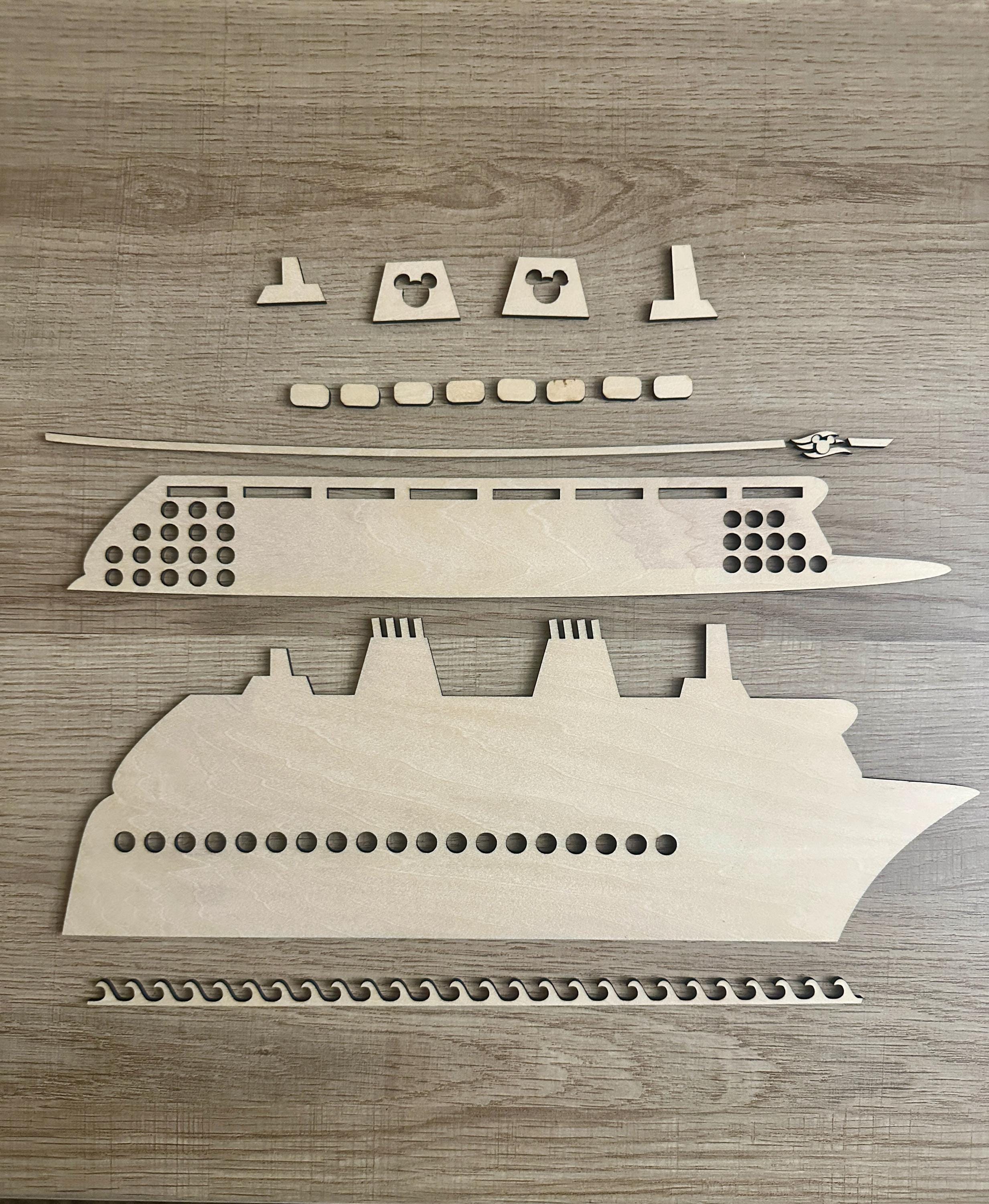 Cruise Ship Fluid Drift Fles, Acryl Onzinkbare Boot In Een Doos Vloeibare Drift Fles Cruise Schip Kantelt Zinkt Nooit Schip Decoratie Giften A Product C