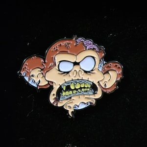 Necro Monkey Soft Enamel Pin