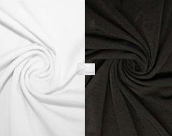 DTY jersey gebreide stof "Yummy" dubbelzijdig geborsteld spandex stof jurk tops stof stretch zachte textuur 4-way stretch stof