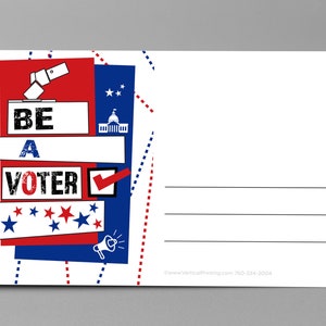 50 - Be A Voter Postcards s/s