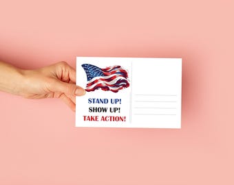 Stand Up, Show Up _Flag PC_S/S (Activate America)