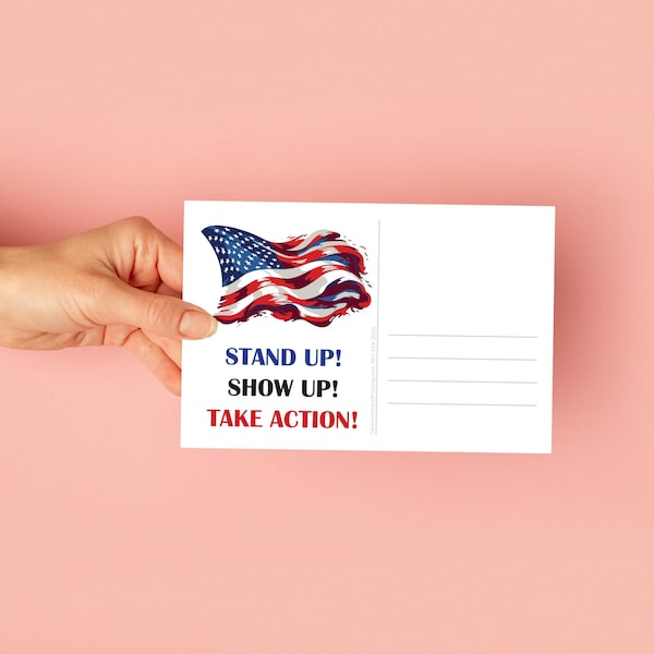 Activate America Postcards - Etsy