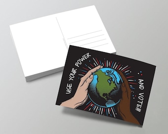 Use Your Power Vote Postcards