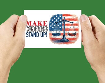Stand Up Scales of Justice D/S PC (Activate America)