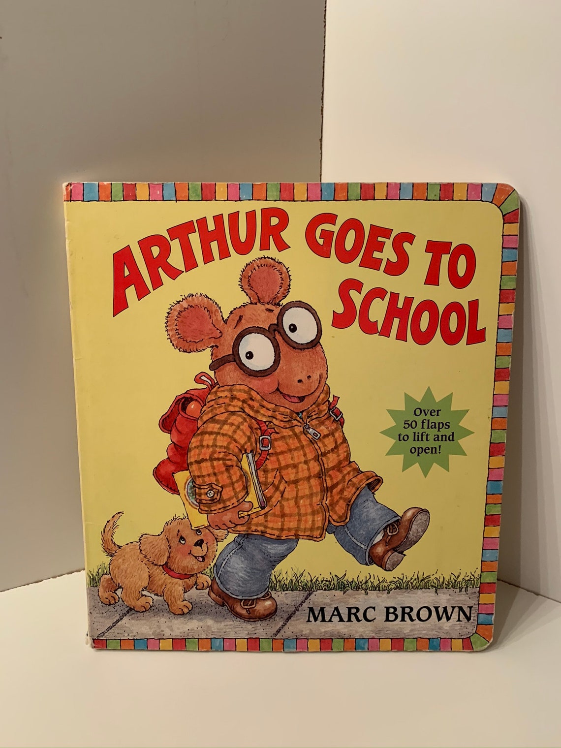 Arthur School Book Arthur Goes To School Large Etsy