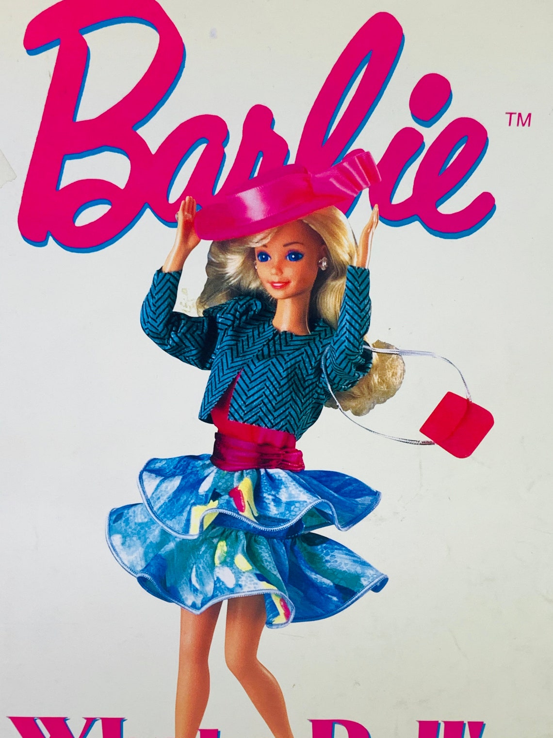 Vintage Barbie Book What A Doll 1994 Collectible Etsy