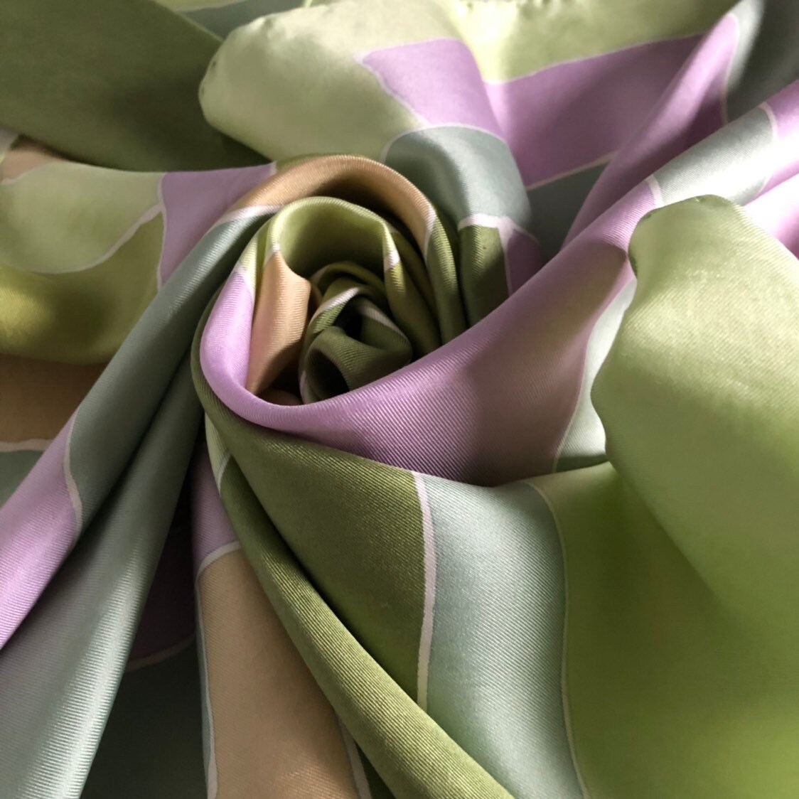 christian dior satin scarf