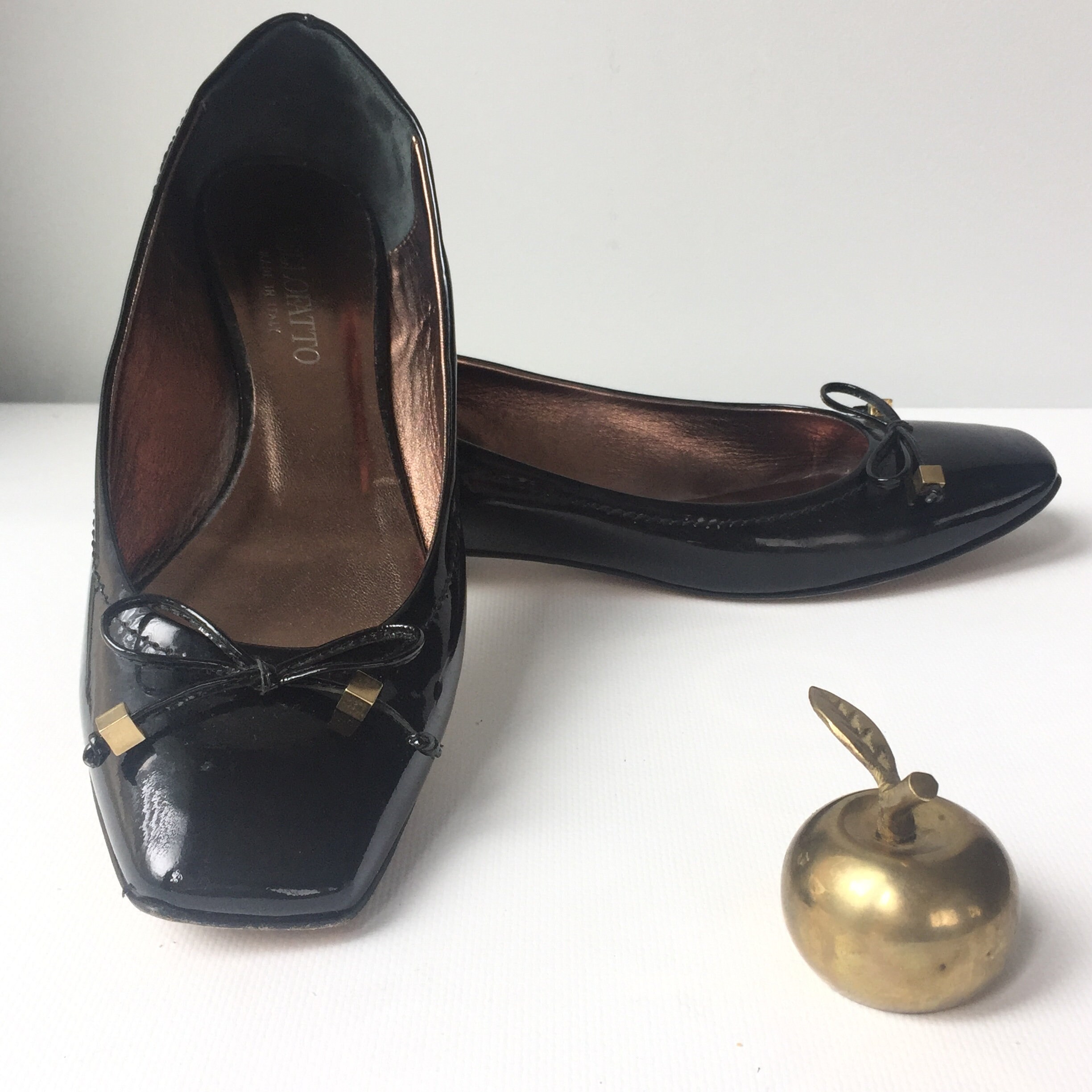square toe ballet flats uk