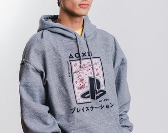 Classic symbole Playstation Cosplay Zipper Sweat à Capuche Sweat Pull Manteau Costume Classic symbole Playstation Cosplay Zipper Sweat à Capuche Sweat Pull Manteau Costume